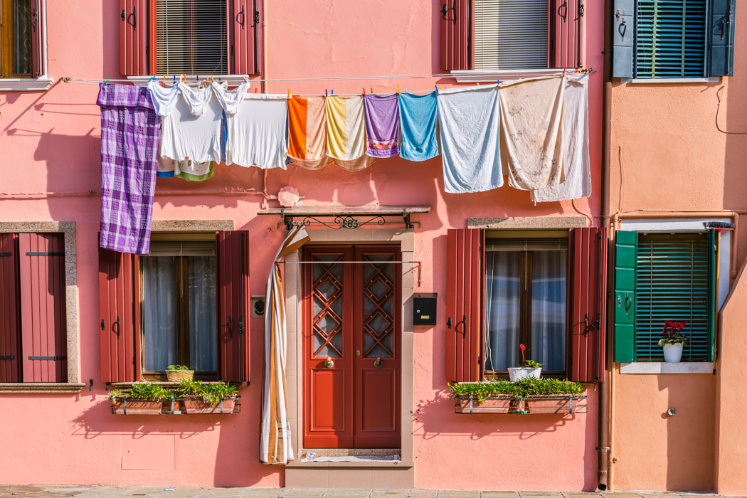 Burano in Northern Italy