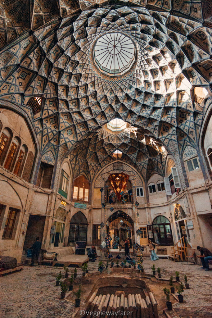 Things to do in Kashan visit the Bazar