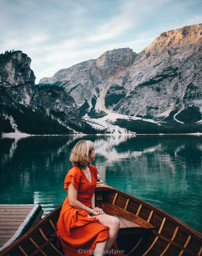 Lago di Braies Dolomites Italy