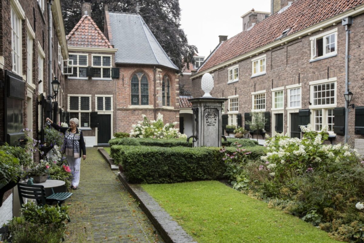 Hofjes in Leiden