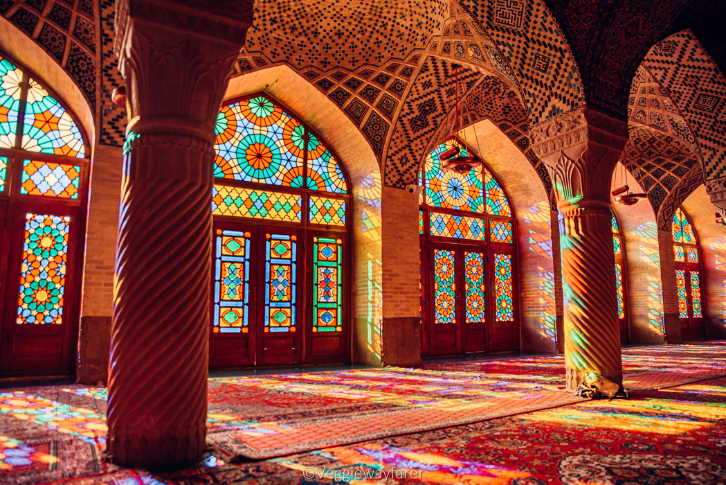 Things to do in Shiraz visit Nasir ol molk mosque I