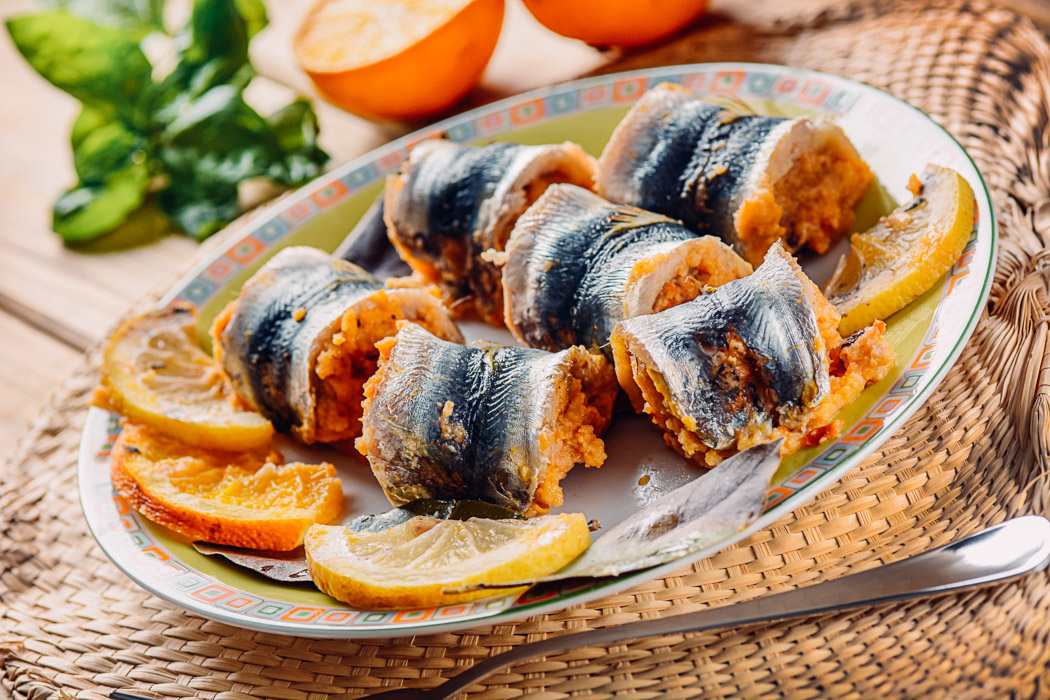 Sarde a beccafico Sicilian style seafood dish to try