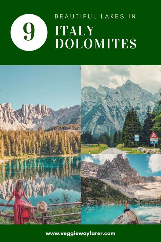 Lakes Dolomites Pinterest