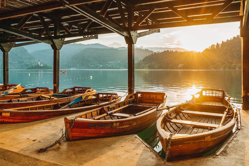 Lake Bled in Slovenia