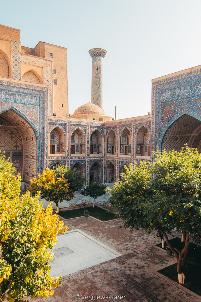 Ulugh Beg Madrassa Samarkand Inside