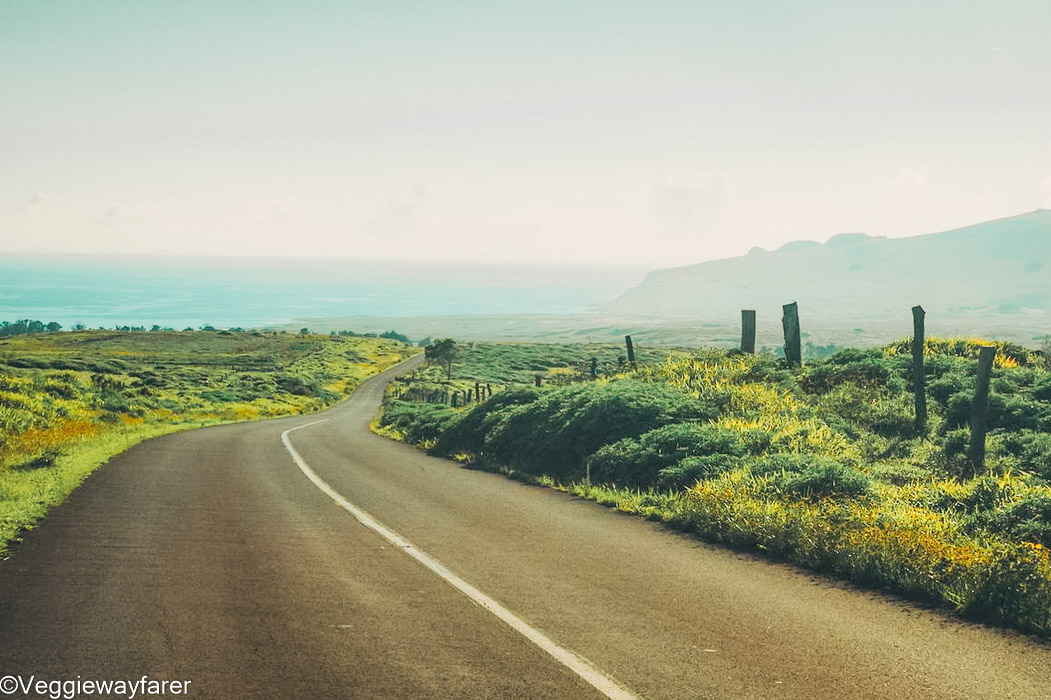 driving on Easter Island