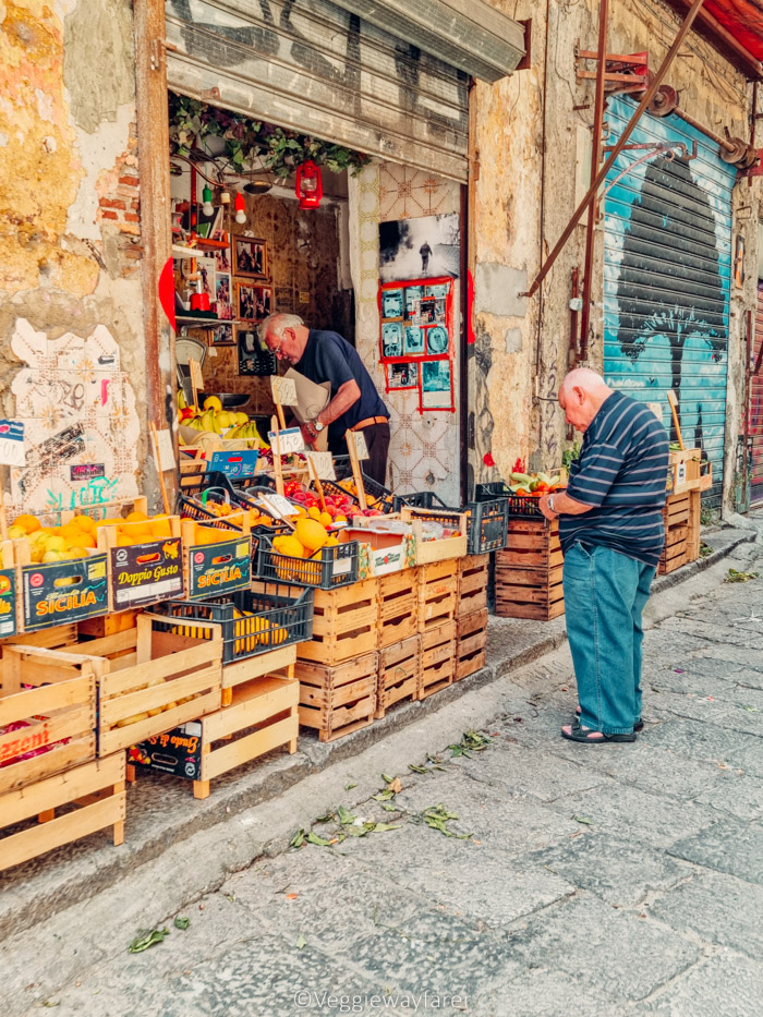 Historical markets of Palermo Sicily