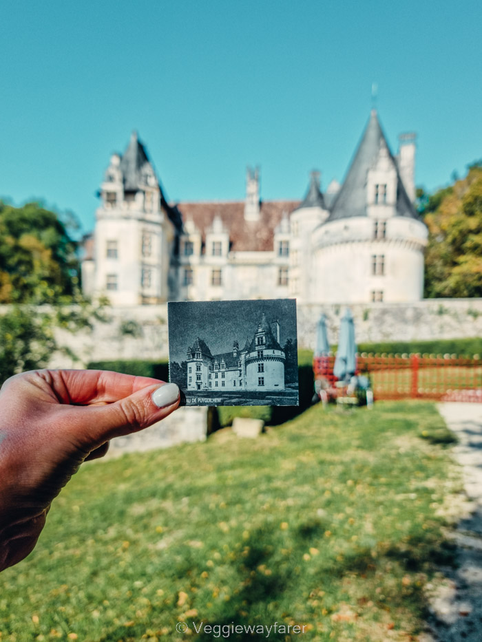 Puyguilhem Castle in Dordogne France