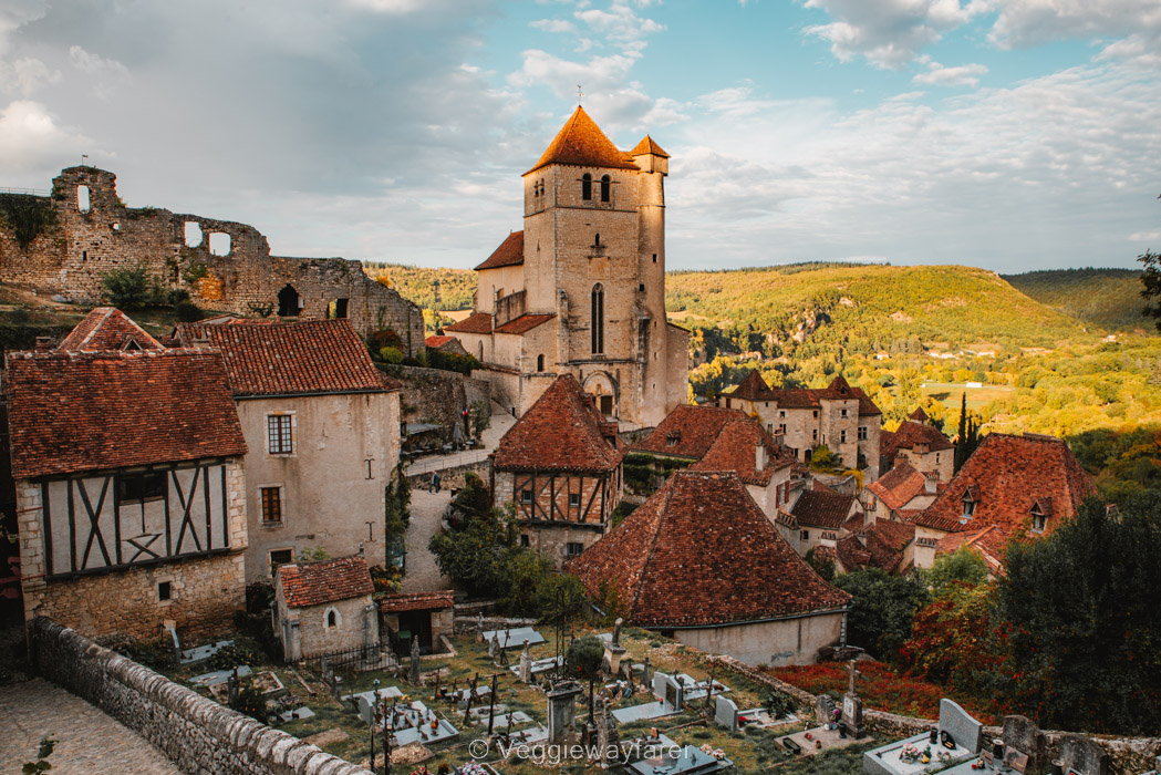 Most beautiful village in France Saint-Cirq-Lapopie