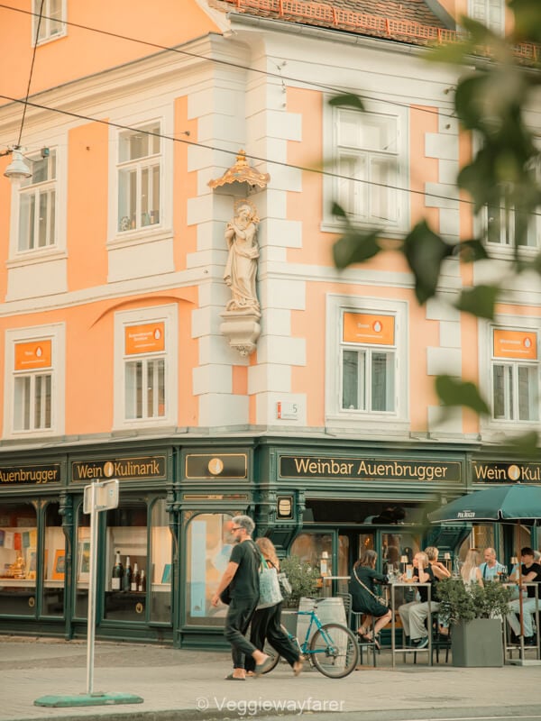 Lenz district in Graz Austria