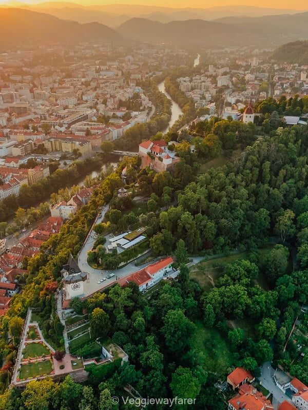 Schlossberg in Graz Austria