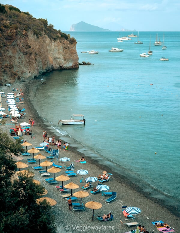 Beaches in Lipari