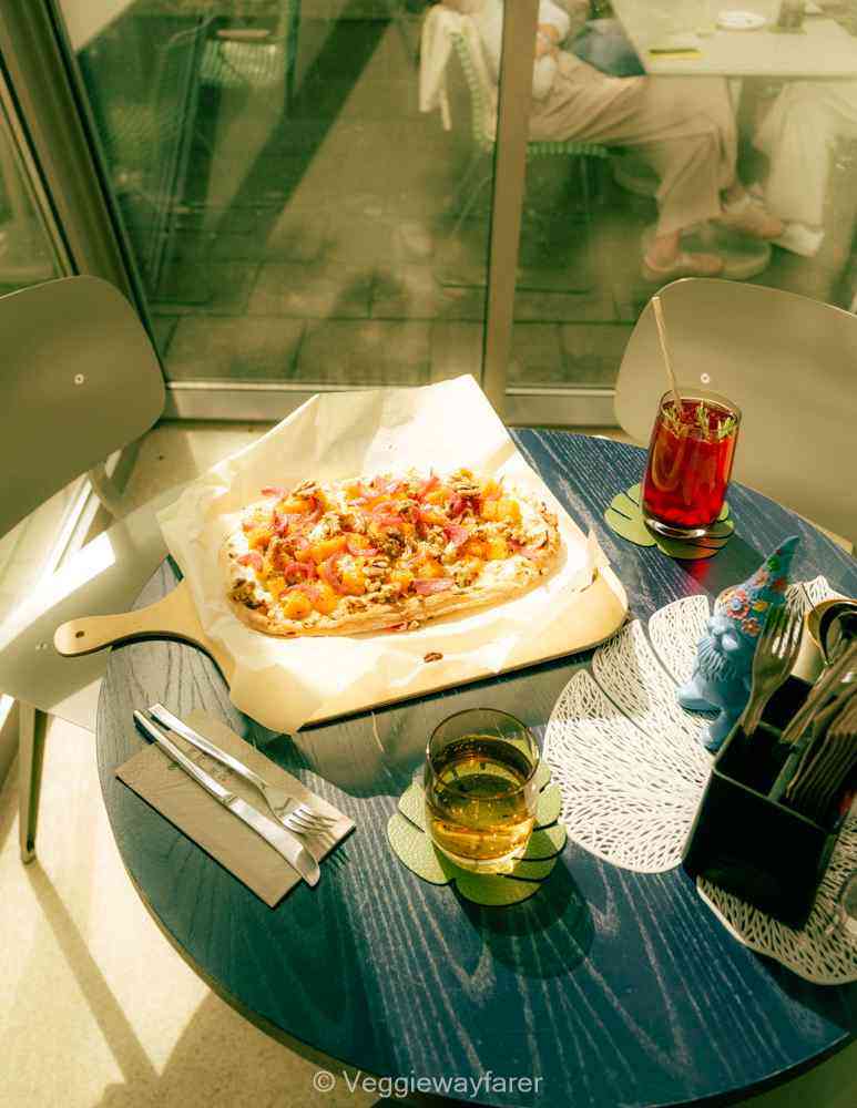 vegetarian pizza in Germany