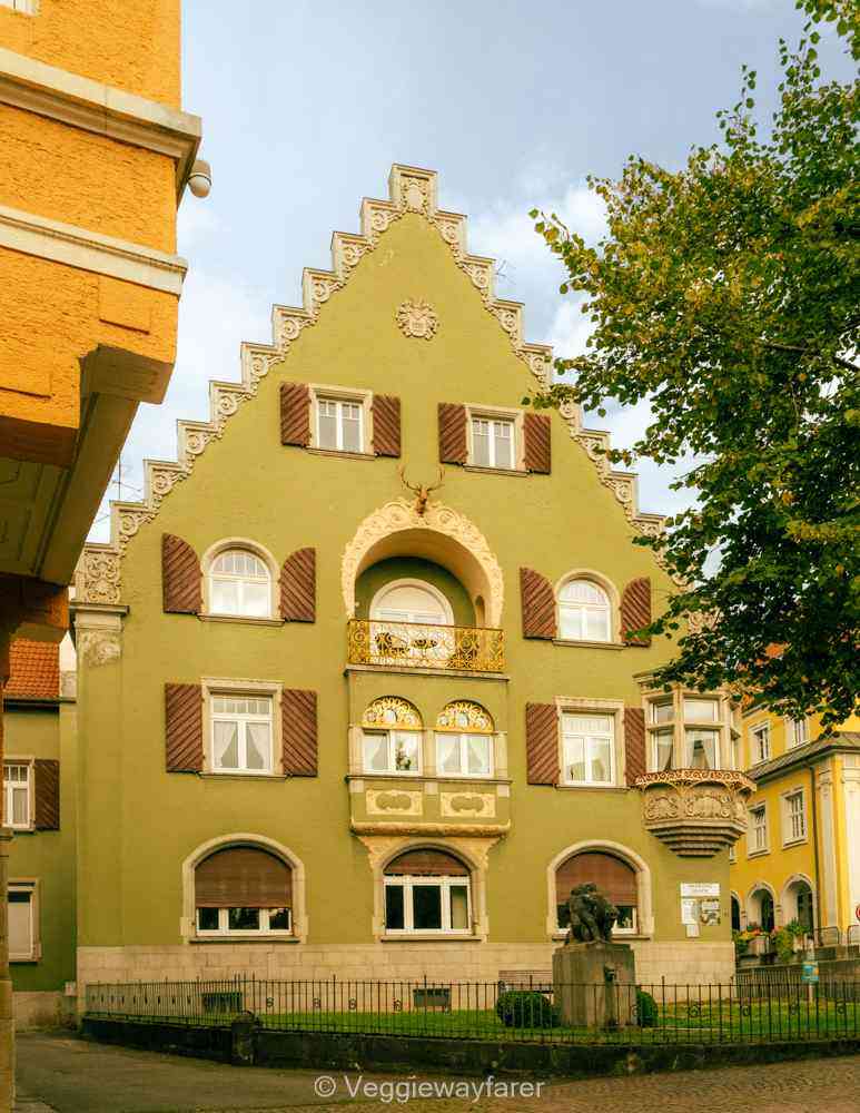 Historical building in Donaueschingen Black Forest Germany
